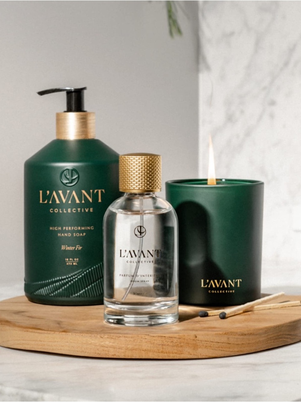LAVANT Winter Fir Limited Edition 8oz Candle